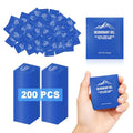 200 Pack Travel Size Deodorant Gel - Individually Wrapped, TSA Friendly Men & Women
