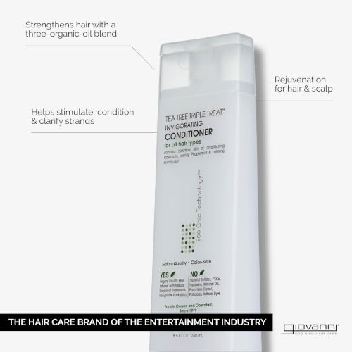 Tea Tree Invigorating Conditioner for All Hair Types - 128 oz