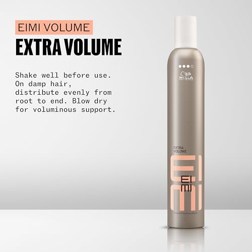 Wella Professionals EIMI Extra Volume Hair Mousse - Strong Hold, 288g