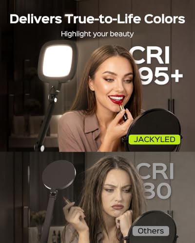 JACKYLED LED Desk Lamp for Home Office - Adjustable Bright Task & Conference Lighting