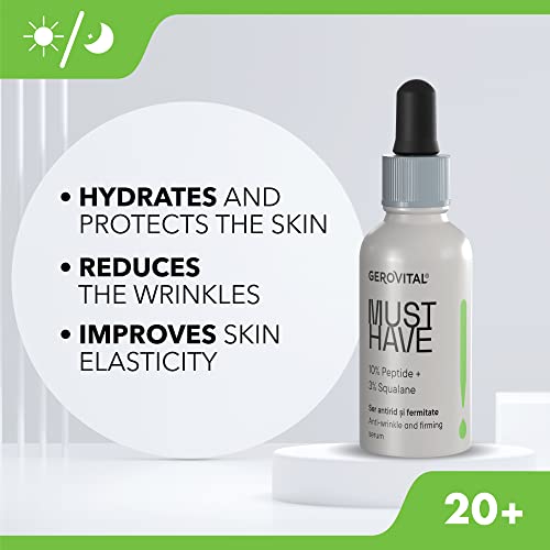 Gerovital Anti-Wrinkle & Firming Face Serum with Collagen, Elastin & Aloe Vera 30 ml