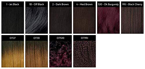 Loose Deep Swoop Side Bang with Ponytail - Ombre Honey Blonde OT27