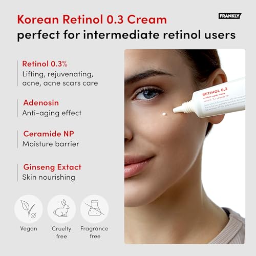 FRANKLY Retinol Starter Duo 0.1% & 0.3% Creams – Anti‑Aging Skin Renewal Kit
