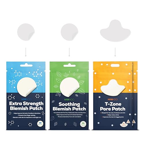 Blemish Patch Bundle with Salicylic Acid & Tea Tree - 88 Patches for Acne & Blackheads