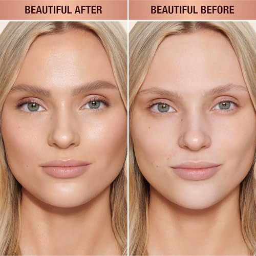 Charlotte Tilbury Unisex Healthy Glow Skin Tint - Hydrating Tinted Moisturizer Enriched with Bronzing Tan Pigments for a Natural-Looking Tan & Glowy Skin