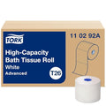 Tork High-Capacity White Toilet Paper Roll Dispenser T26, 36 Rolls, 1000 Sheets Each