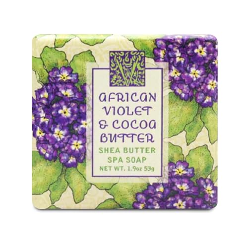 Greenwich Bay Botanical Guest Soap Set - 12 Mini Travel Bars, Individually Wrapped