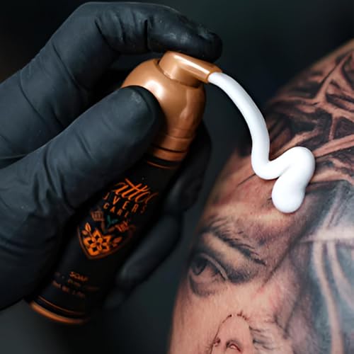 Tattoo Aftercare Bundle - Salve, Cream & Foam Soap for Skin Healing & Ink Preservation