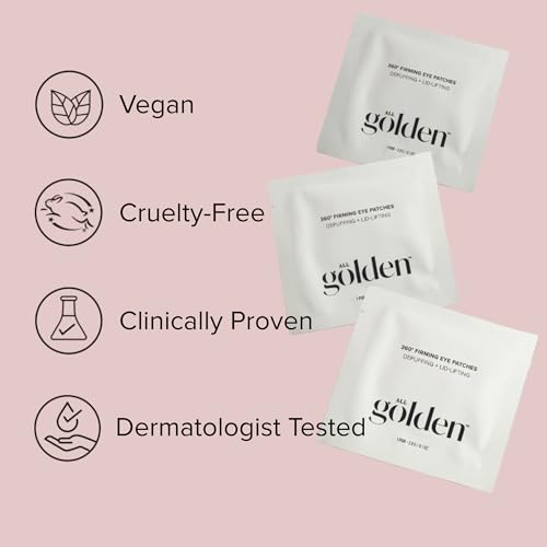 All Golden 360 Firming Eye Patches - Under Treatment Mask (3 Pairs)
