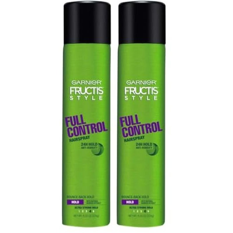 Garnier Fructis Style Full Control Anti-Humidity Hairspray, Ultra Strong Hold, 8.25 oz. (Pack of 2)