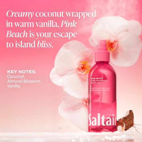 Saltair Pink Beach Body Care Set - Mist, Oil & Body Butter, Vegan