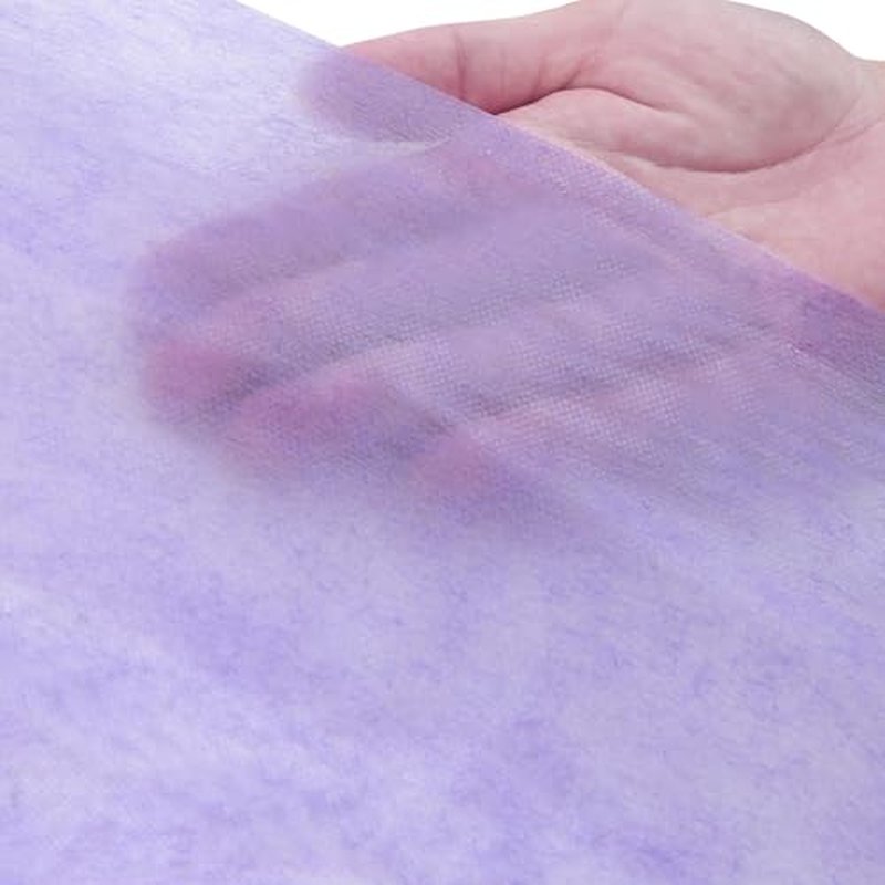 200PCS Purple Disposable Bed Sheets 31" x 71" Massage Table Sheets Non Woven Fabric SPA Bed Cover Breathable for Massage Beauty Tattoos