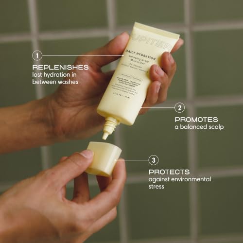Hydrating Scalp Moisturizer for All Hair Types - Nourishing, Sulfate-Free, Paraben-Free – 2.1 fl oz
