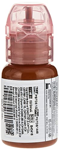 Eyebrow Pigment Sunset - High Retention, Organic Hybrid for Microblading 1/2oz