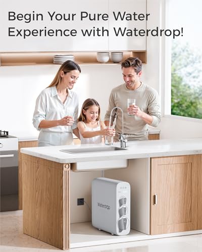 Waterdrop G3-2CF Reverse Osmosis Filter Replacement for G3-W G3P600 G3P800 Systems