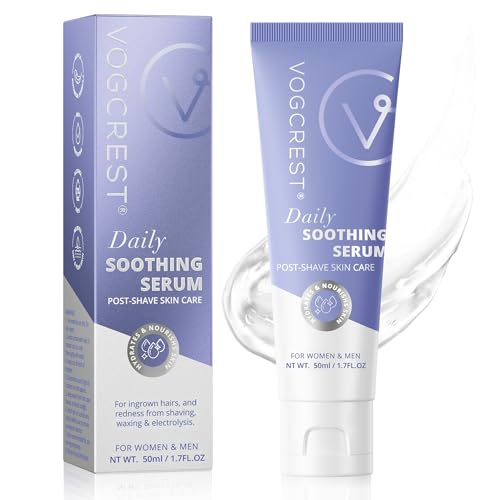 VG VOGCREST After Shave for Women: Post-Shave Soothing Serum for Face Legs Bikini Arms to Reduce Redness