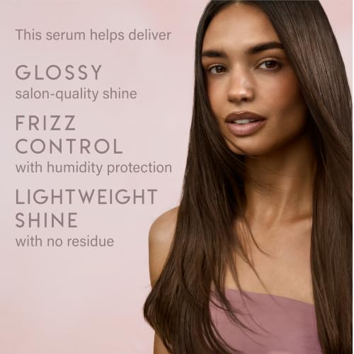 Aluram High Shine Glossing Hair Serum - Mirror-Like Finish, Color Safe, 2 fl oz