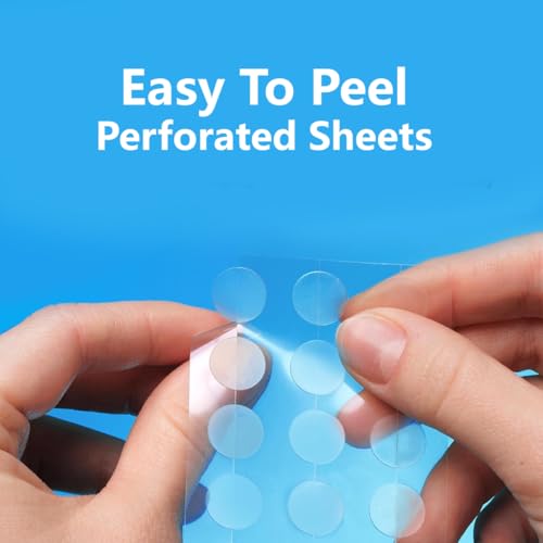 Pimple Patches for Face, Hydrocolloid Acne Patches, Absorb Zits and Blemishes, Invisible Spot Cover, Treatment for Breakouts, Acne Stickers with Salicylic Acid and Tea Tree Oil (24 Count)