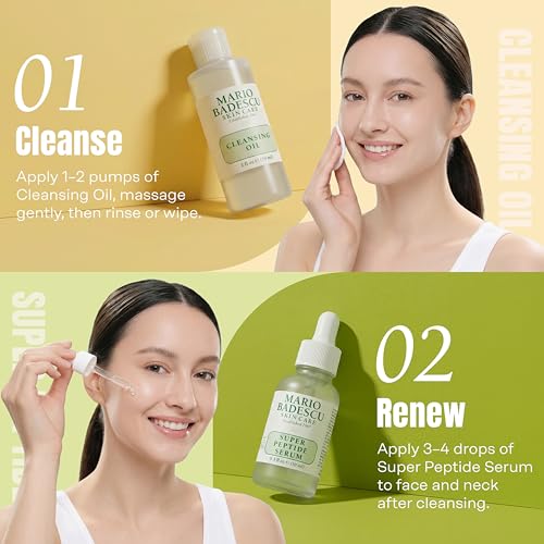 Skincare Gift Set with Hydrating Cleanser, Serum, Night Cream & Mask