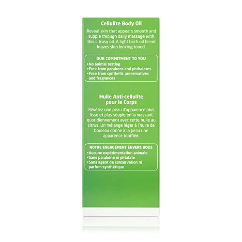 Weleda Birch Cellulite Body Oil 3.4 Fluid Ounce,Plant-Rich Oil with Birch,Rosemary and Jojoba,(Pack of 2)