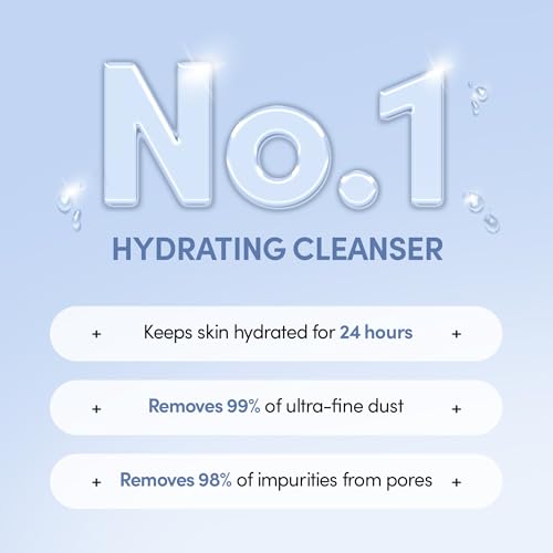 LAGOM Cellup Micro Foam Cleanser, Hydrating Deep Cleansing Face Wash, Korean Makeup Remover, Dense Soft Micro Bubbles, Ultra Fine Dust Removal 4.05 Fl Oz