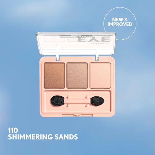 COVERGIRL Eye Enhancers Eyeshadow Kit,Shimmering Sands,3 Colors,(Pack of 2)