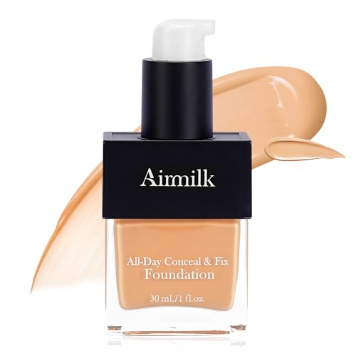 Full Coverage Natural Liquid Foundation, Skincare Makeup with Salicylic Acid, Tattoo Cover, for All Skin Types, Sensitive Skin? 30ml (LIGHT NEUTRAL)