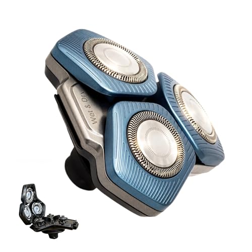 Blun Upgraded Rotary Shaver Head Replacement for Philips Norelco S5500 Series – 15 Blades