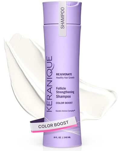 Keranique Keratin Amino Complex Color Boost Scalp Revitalizing Shampoo - 8 fl oz