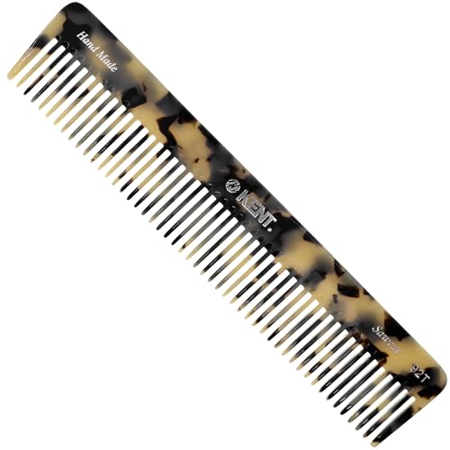 2 Pack Wide Tooth Detangler Comb for All Hair Types - Handmade Sawcut & Polished