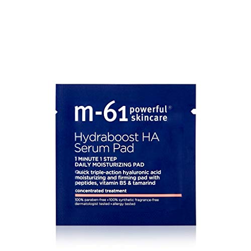 Hydraboost HA Serum Pads - Hyaluronic Acid Moisturizing & Firming, 30 Count - Fragrance-Free, All Skin Types