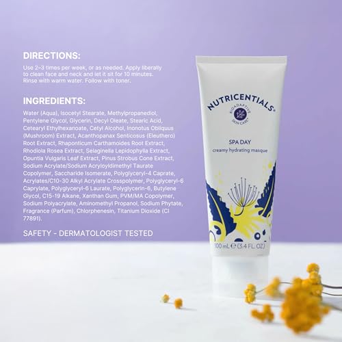 Hydrating Skin Care Mask with Cactus & Pine Cone Extracts - Moisturizing & Soothing