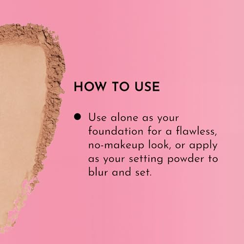 LAWLESS Women's Talc Free Skin Smoothing Powder, Light Medium, 0.34 Ounce (Pack of 1)