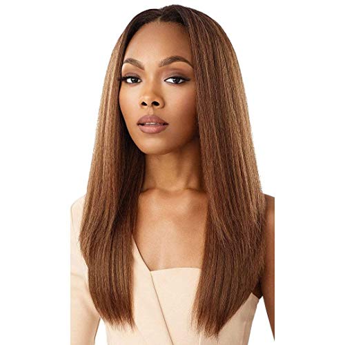 Outre Quick Weave Self Styled Half Wig Cap Neesha H302 - Hazelnut Variation