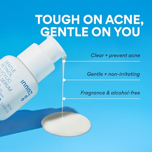 Gentle Retinol Serum with Salicylic Acid for Acne & Clear Skin - Korean Face Treatment