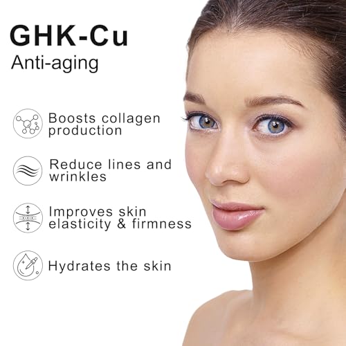 Copper Peptide Face Cream for Anti-Aging & Hydration – 30g Moisturizer with Collagen Support