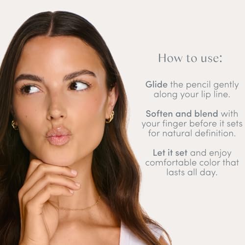 Ravie Beauty Soft Definition¢â Longwear Lip Liner ? Smudge-Resistant, Waterproof Precision Pencil for Effortless Shaping ? Vegan & Cruelty-Free All-Day Wear Lip Definition (Fig)