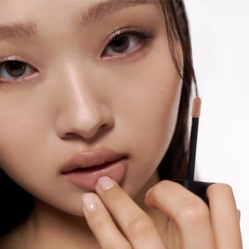 Javin De Seoul Wink Lip Shade Primer - All Day Top Coat, Smudge-Proof Base, Semi-Matte Long-Lasting Lip Primer (01 Pale Beige)
