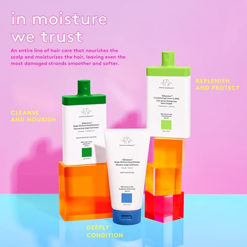 Deep Conditioning Hair Mask with Silk Amino Acids - Sulfate-Free Moisturizer for Damaged Hair