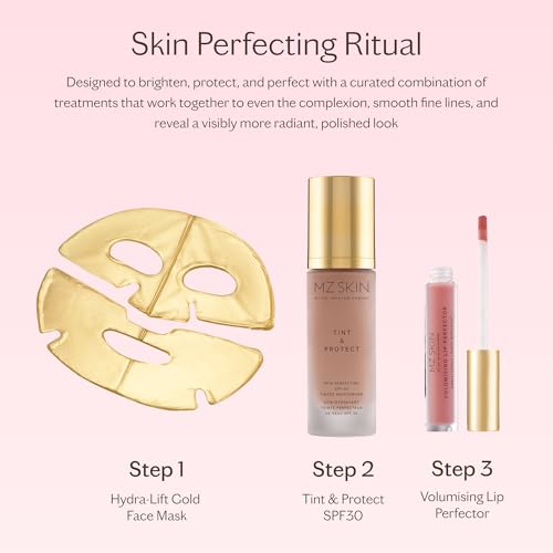 Hydra-Lift Gold Facial Mask Pack of 1 - Collagen & Hyaluronic Hydrogel Treatment