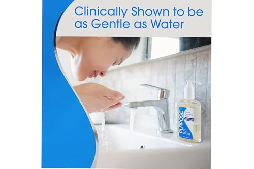 Gentle Foaming Facial Cleanser for Sensitive Skin - Oil-Free, Soap-Free, 6 fl oz Pack of 3
