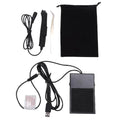 5W Lash Light Fast Curing 395-400nm, Aluminum Alloy, Foot Pedal, Eyelash Extension Nail Art UVs LED Craft Lamp with Control Switch, Multifunctional Tool