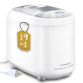 KITCHENARM 19-in-1 Bread Maker with 3 Loaf Sizes & Stainless Steel Lid, White