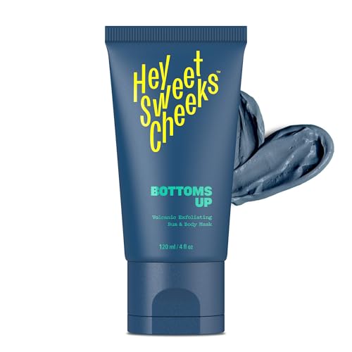 Charcoal Exfoliating Body & Bum Mask - Detoxifying Micro-Exfoliants, 4 oz
