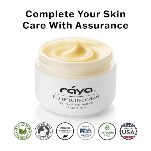 Night Face Moisturizer for Rejuvenation & Collagen Support - Paraben-Free
