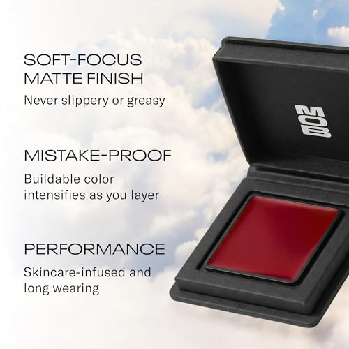 Cream Blush - Crimson Crush - Velvety Buildable Vegan Face Makeup