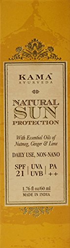 Kama Ayurveda Natural Sun Protection SPF-21 60ml Organic Sunscreen