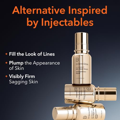 Dr Dennis Gross Fill Repair Serum with Hyaluronic Acid 1 oz - Needle-Free Skin Filler