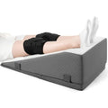 Hapiclody Double Leg Elevation Pillow for Post-Surgery Recovery, Adjustable Support