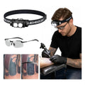 Tumalab Polarized Glasses Set for Tattoo & Cosmetic Work - Headlamp & Reflection Removal